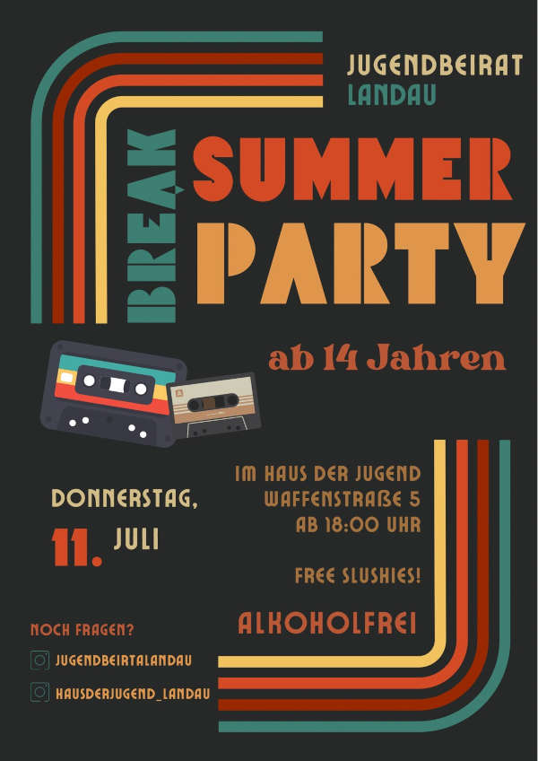 11-06-2024 Info Summer Break Party