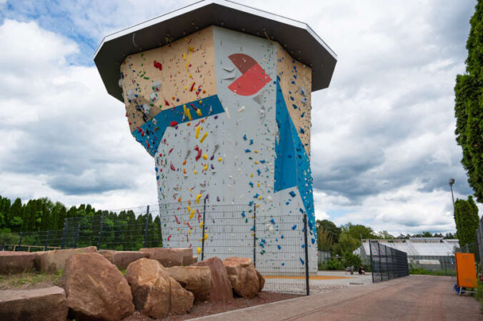 Kletterturm (Foto: Wolfgang Klein, Unisport, RPTU)