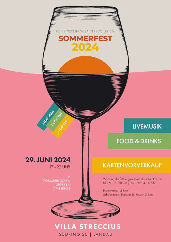Villa Streccius - Sommerfest 2024 - Poster