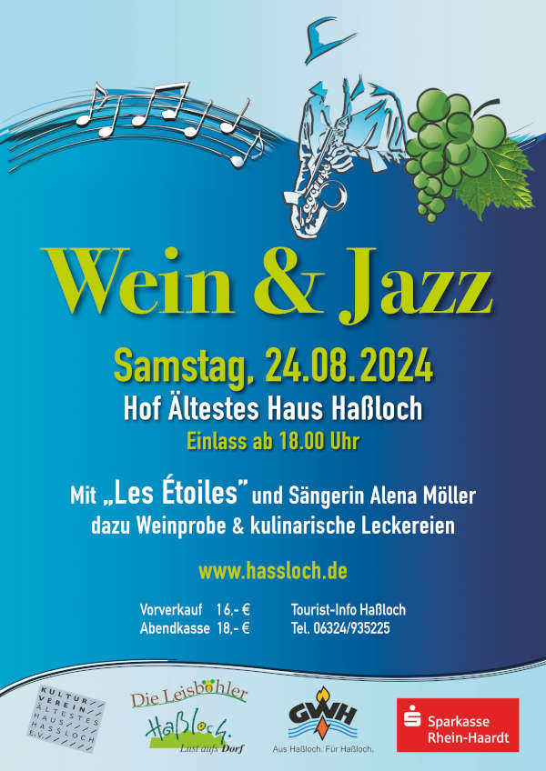 Flyer Wein & Jazz Seite 1