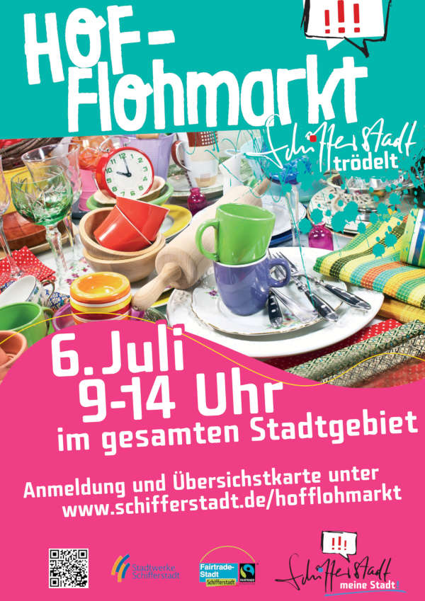 Hofflohmarkt Plakat 2024