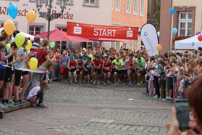 Altstadtlauf in Neustadt an der Weinstraße (Foto 2017: Holger Knecht)