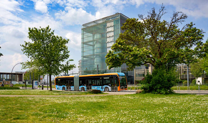 Wasserstoffbus (Foto: rnv GmbH/Haubner)