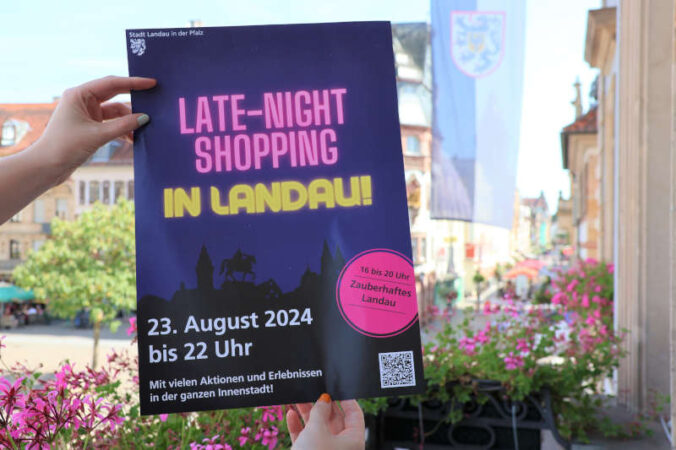 Landau lädt zum Late Night Shopping. (Quelle: Stadt Landau)