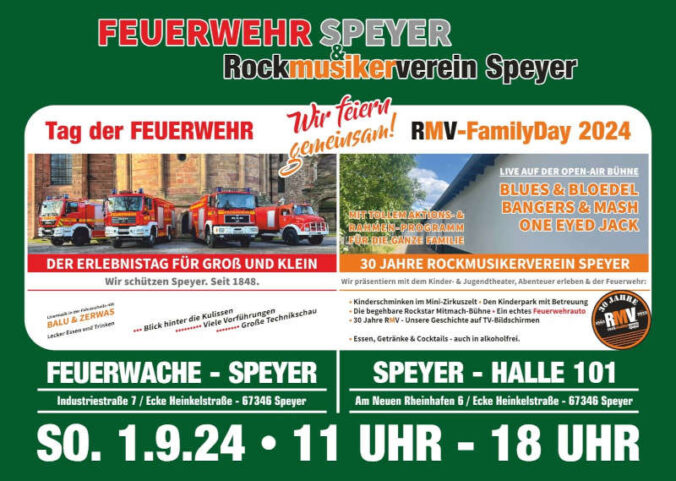 Tag der Feuerwehr Speyer 2024