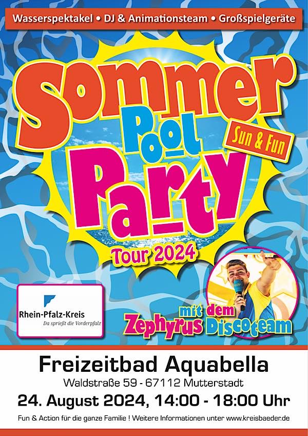 Sommer-Party im Aquabella Mutterstadt