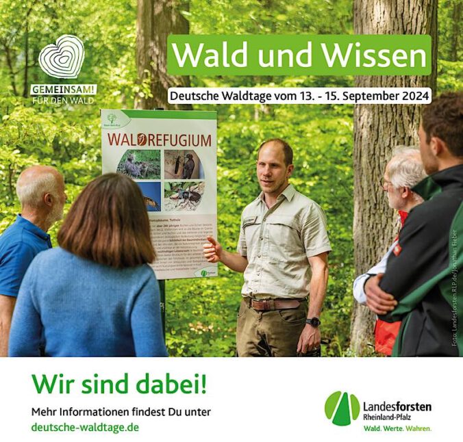 Deutsche Waldtage (Quelle: Landesforsten RLP)