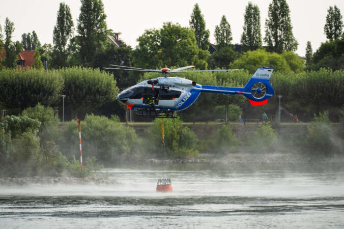 Einer der beiden neuen Polizeihubschrauber (Foto: Innenministerium RLP/Stephan Dinges)