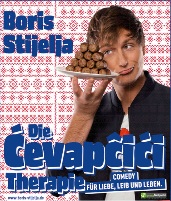 Boris Stijelja – „Die Cevapcici-Therapie: Für Liebe, Leib und Leben“ am 31. Oktober 2024 in Hochdorf-Assenheim