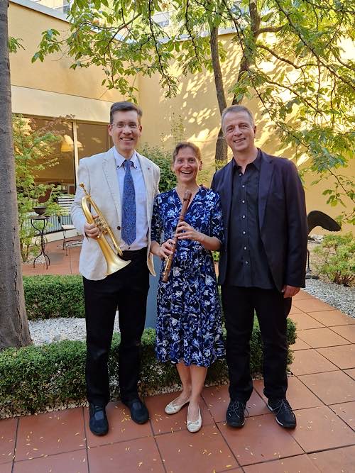 Elisabeth Löser, Christoph Löser und Martin Rebel (Foto: Christoph Löser)