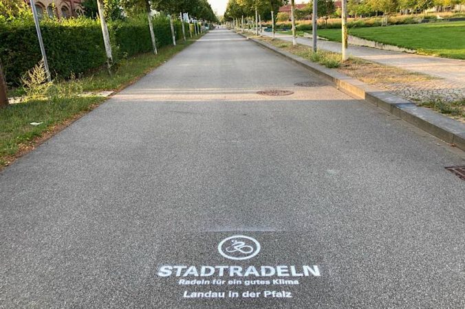 Landau beteiligt sich am STADTRADELN. (Quelle: Stadt Landau)