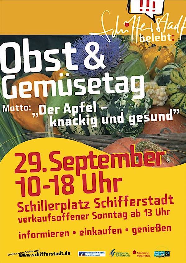 Obst- und Gemüsetag am 29. September 2024 in Schifferstadt