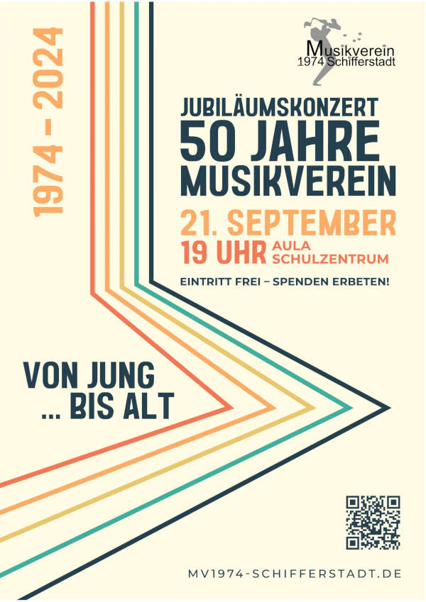 Jubiläumskonzert 50 Jahre Musikverein Schifferstadt