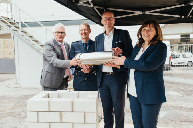 Holger Basten, Andreas Sarten, Michael Ebling und Jutta Steinruck (Foto: Polizei RLP)