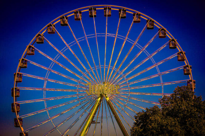 Jupiter-Riesenrad (Foto: Holger Knecht)