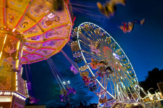 Bunter Jahrmarkt beim Deutschen Weinlesefest (Foto: kgp.de)