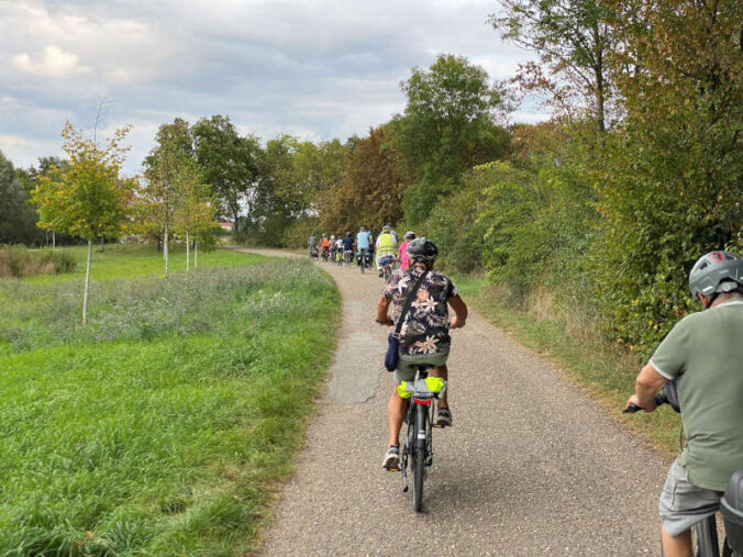 Stadtradeln durch Schutzgebiete (Foto: Torsten Kleb)