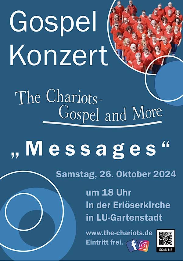 Gospelkonzert von „The Chariots - Gospel and More“