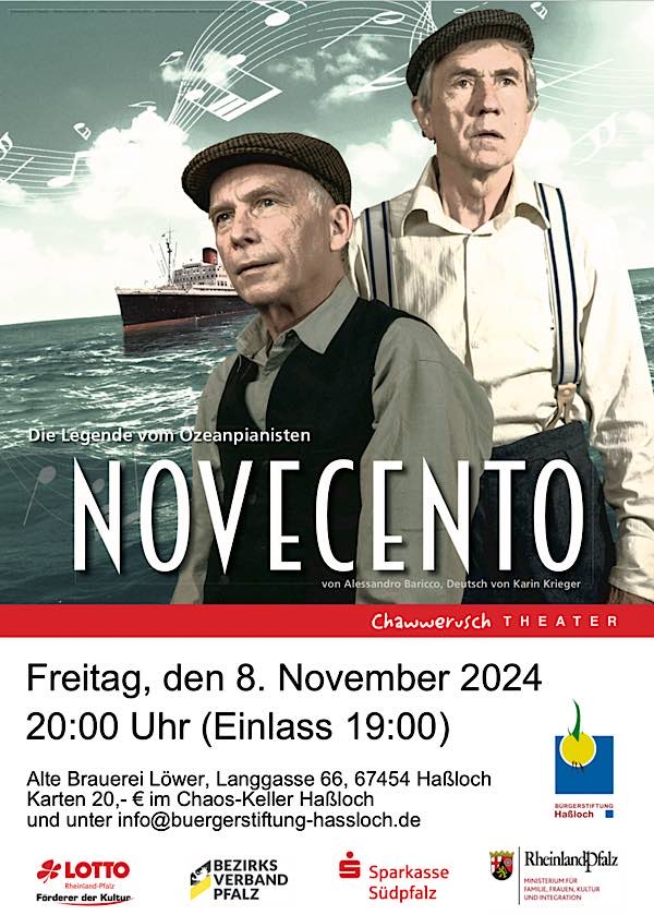 Haßloch Chawwerusch Theater Novecento Bürgerstiftung Haßloch