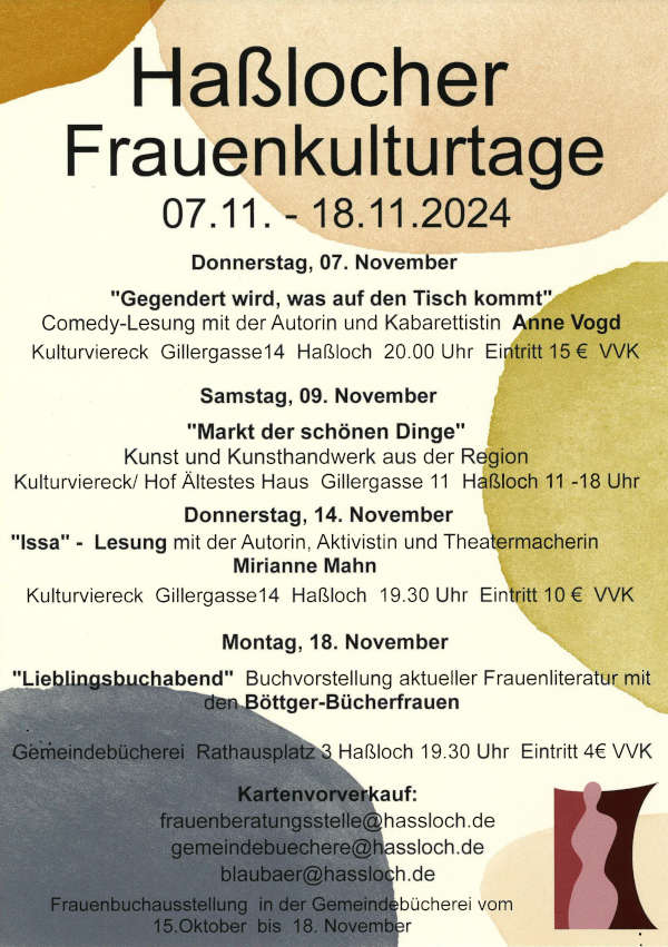 Haßlocher Frauenkulturtage