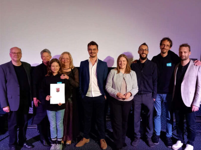 Programmkino-Team, OB Beate Kimmel und Ministerin Binz (Foto: Stadt Kaiserslautern)