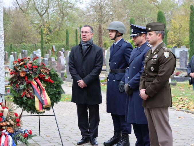 Gedenken an die Opfer von Krieg und Gewalt (Foto: Victoria Sittig)