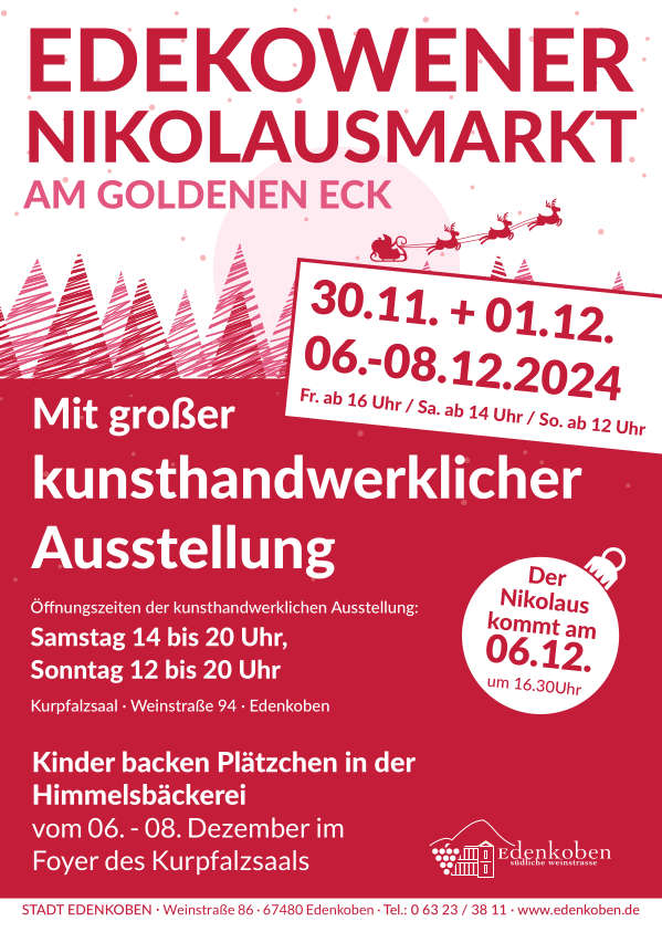 Edekowener Nikolausmarkt mit großer kunsthandwerklicher Ausstellung