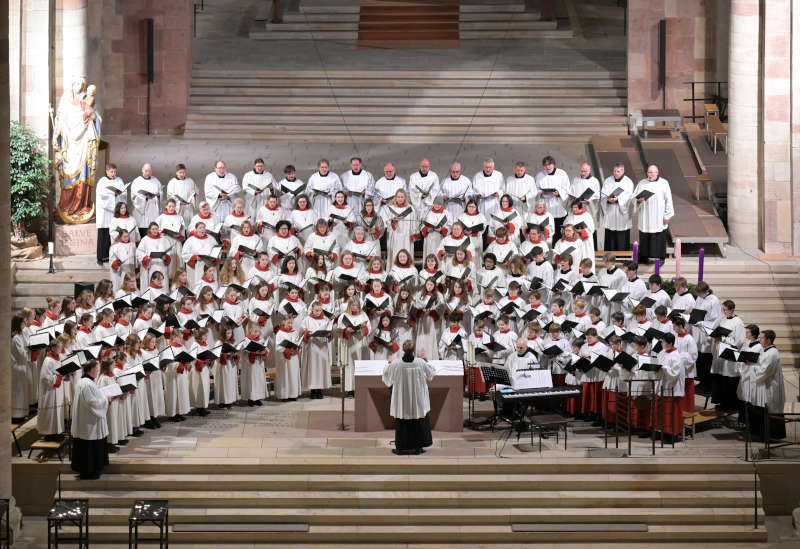 Konzert der Dommusik im Januar 2023 (Quelle: Dommusik Speyer, Foto: Klaus Landry)