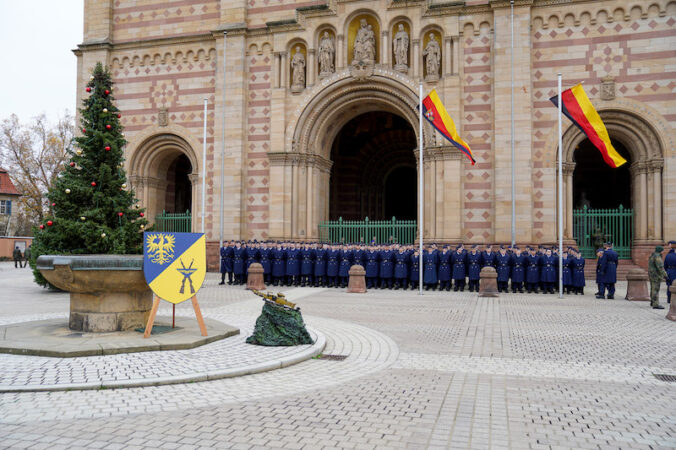 Gelöbnis der Bundeswehr vor dem Speyerer Dom (Foto: Holger Knecht)