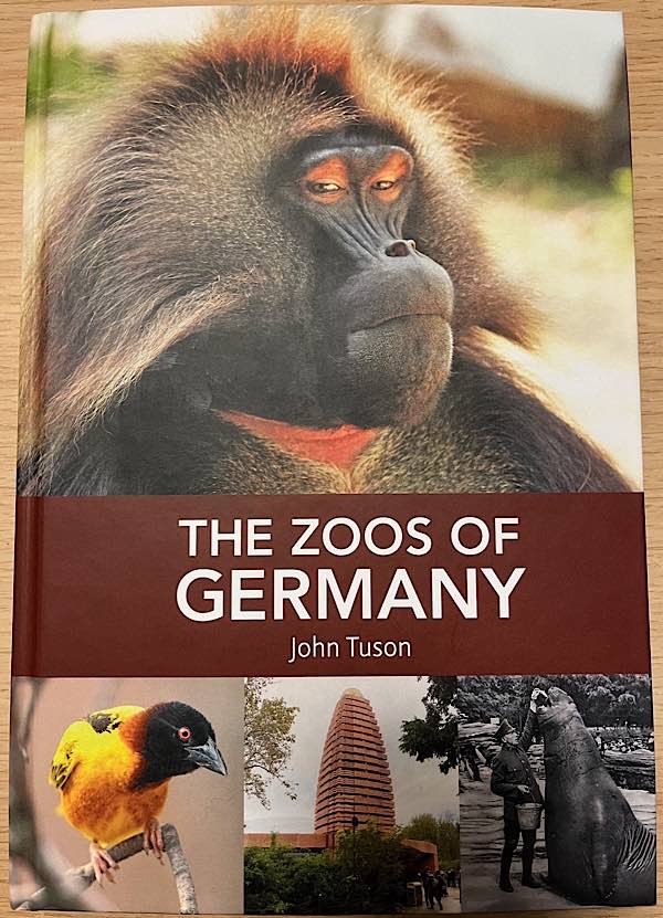 Der Titel des frisch erschienenen Buchs über Zoos in Deutschland. (Quelle: Zoo Landau)