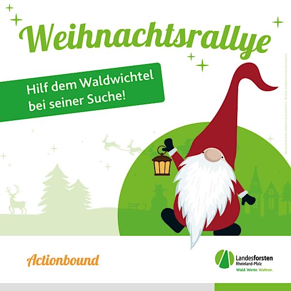 Digitaler Adventsspaß im Wald