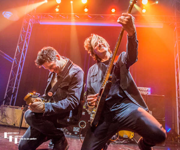 Aynsley Lister on guitar, Jono Martin on bass (Foto: Laurence Harvey)