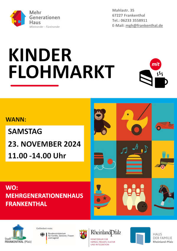 Plakat MGH Kinderflohmarkt