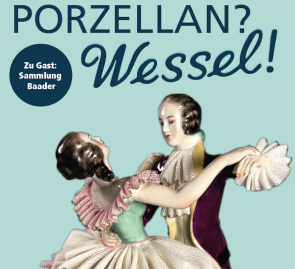 Plakatmotiv Ausstellung Wessel (Grafik: Erkenbert-Museum)