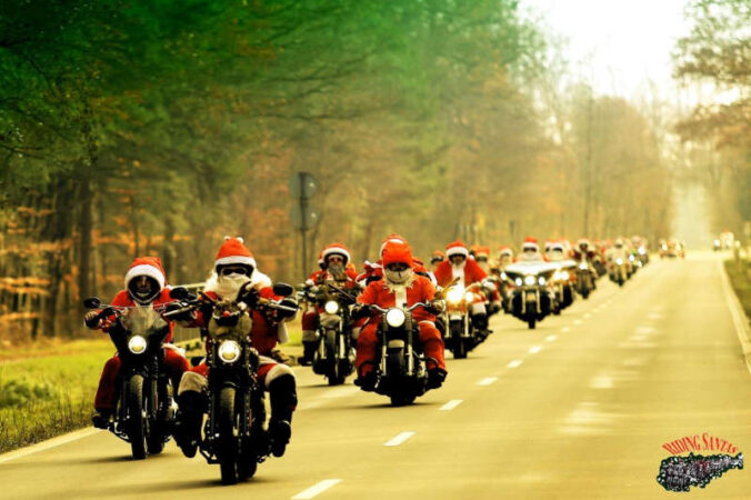 Foto: riding Santas