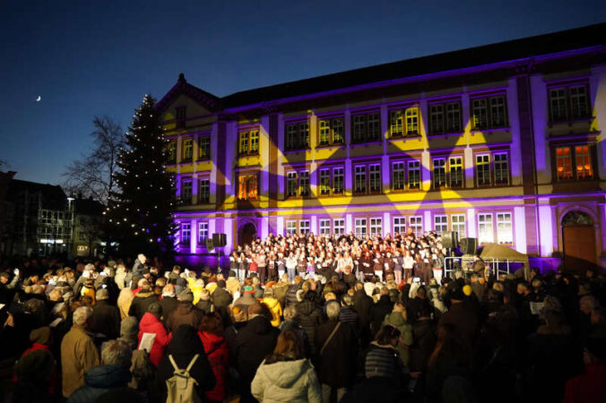 Offenes Singen auf dem Exerzierplatz (Foto: Stadtverwaltung Pirmasens / Sabine Reiser)