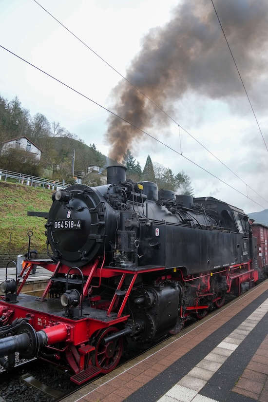 Das Kuckucksbähnel bei der Nikolausfahrt (Foto: Holger Knecht)