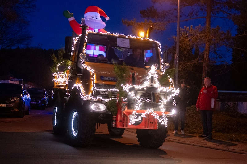 Lichterfahrt von Eisenberg nach Kirchheimbolanden (Foto: Helmut Dell)