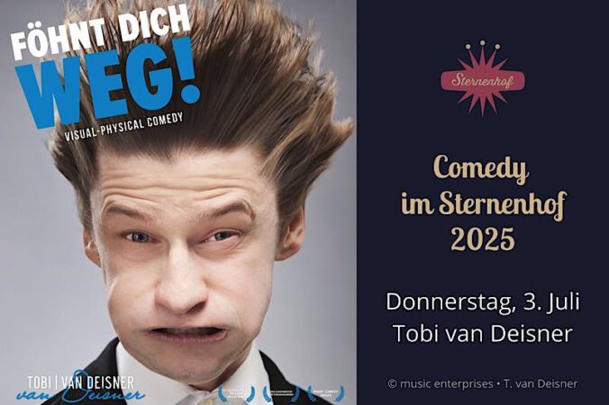 Comedy im Sternenhof mit Tobi van Deisner