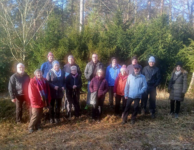 Die Wandergruppe (Foto: PWV Esthal)