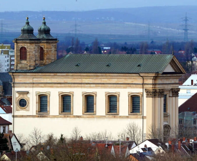 Die Wallfahrtskirche Mariä Himmelfahrt in Oggersheim (Foto: Holger Knecht)