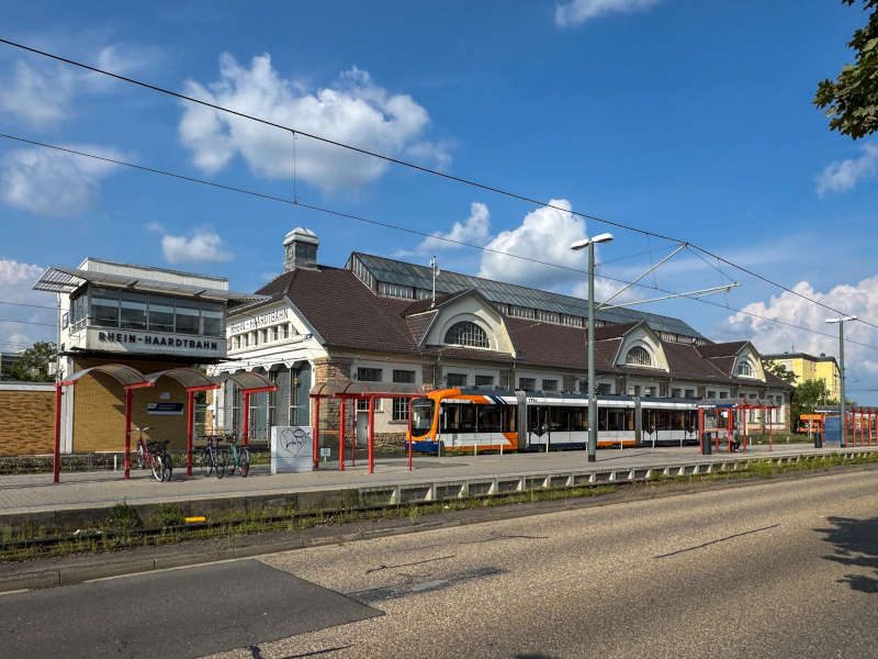 Rhein-Haardt-Bahn-Depot in Bad Dürkheim (Holger Knecht)