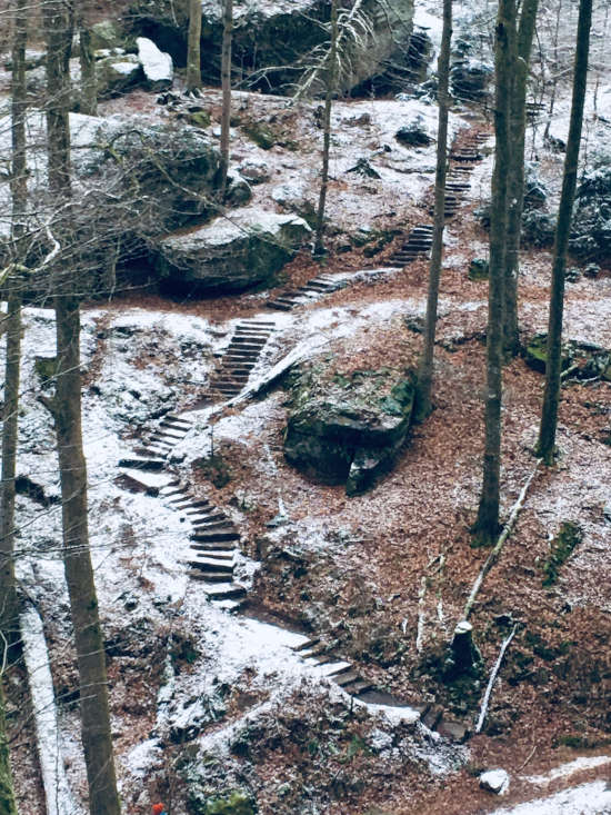 Treppen Gääße-Katrina (Foto: Verbandsgemeinde Landstuhl)