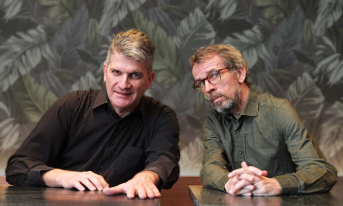 Die beiden Pirmasenser Bernd Ernst (links) und Martin Seebald (Foto: privat)