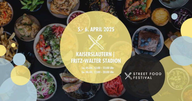 Street Food Festival im April 2025 in Kaiserslautern