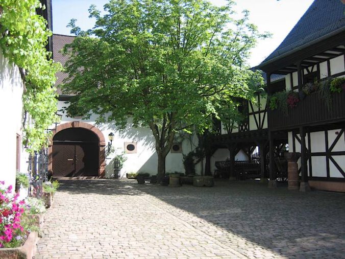 Der Innenhof und Garten des Stadtmuseums Kaiserslautern (Foto: Stadtmuseum Kaiserslautern)