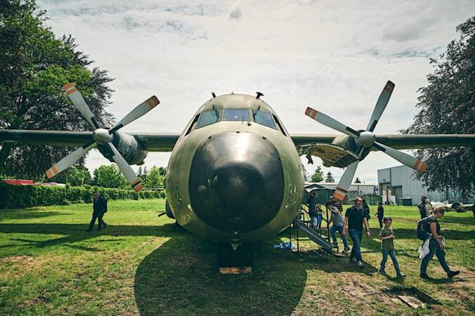 Die Transall im Technik Museum Speyer (Quelle: TMSNHSP)