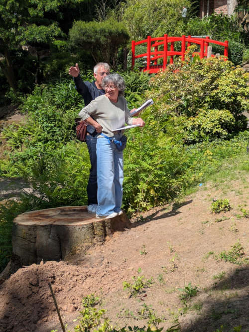 Lesespaziergang (Foto: Japanischer Garten Kaiserslautern)