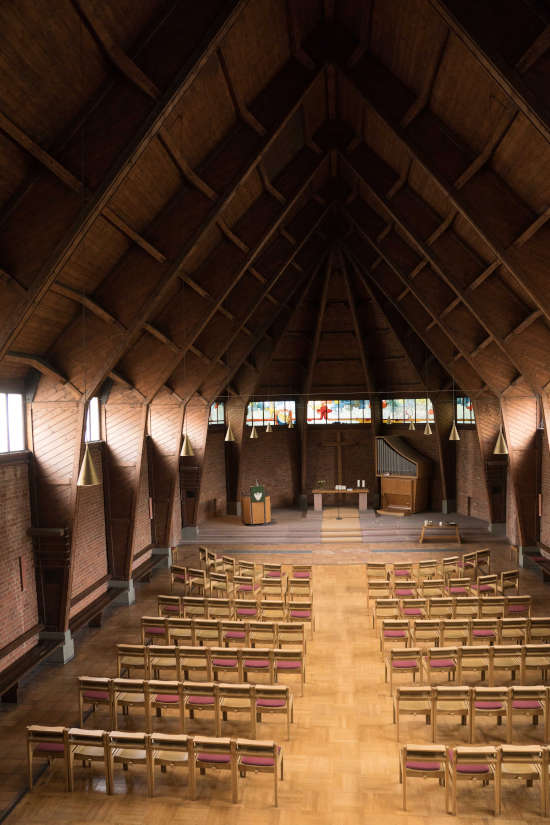 Die Melanchthonkirche beim Lutherplatz (Foto: Prot. Dekanat LU/Wagner)