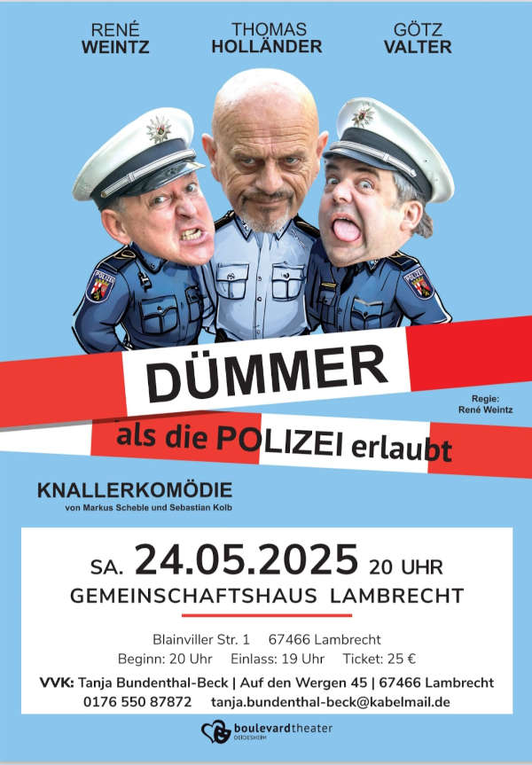 Dümmer als die Polizei erlaubt